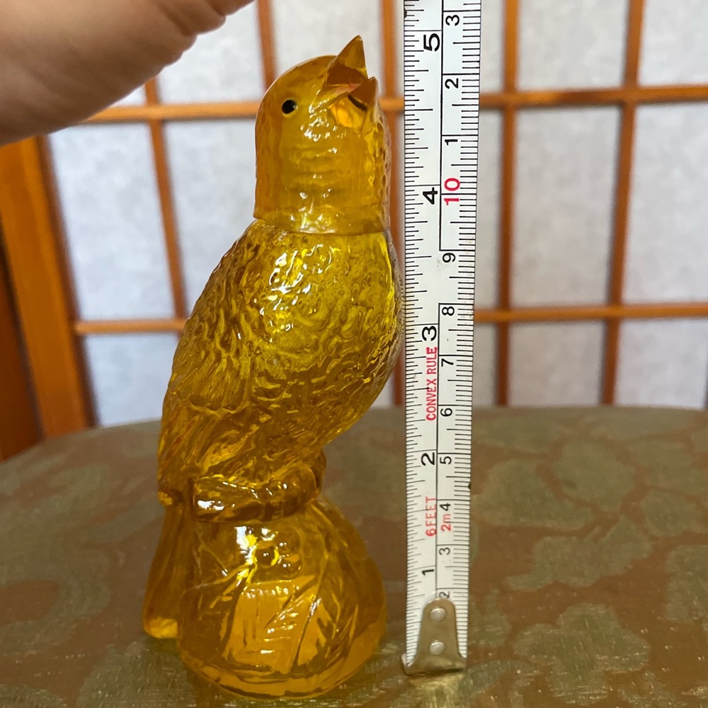 Vintage 70s Collectible Avon Budgie Perfume Bottle - Picture 5 of 11